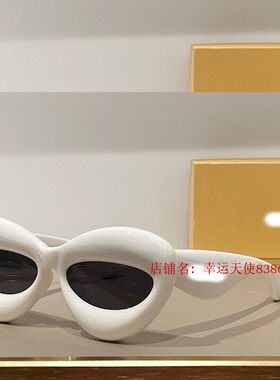 2023款欧美奢华男女走秀嘻哈个性太阳眼欧洲站网红街拍旅游猫墨镜
