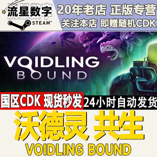Steam正版国区KEY 沃德灵：共生 Voidling Bound 激活码CDKEY现货