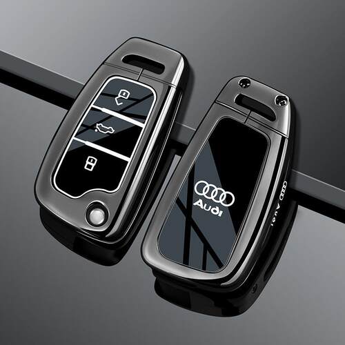适用奥迪钥匙套新A6L/A4L/A3L包Q5L/Q7/Q8/Q3/Q2L/A5/A8L车壳扣女