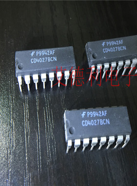 原装正品 FSC仙童 CD4027BCN DIP 现货可直拍 4027