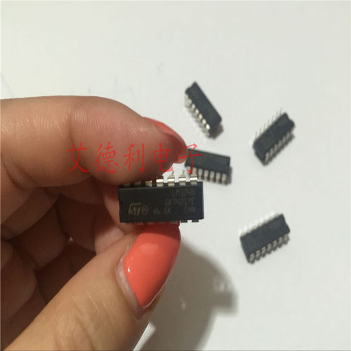 原装正品ST品牌LM324N 通用运算放大器 DIP-14封装 LM324