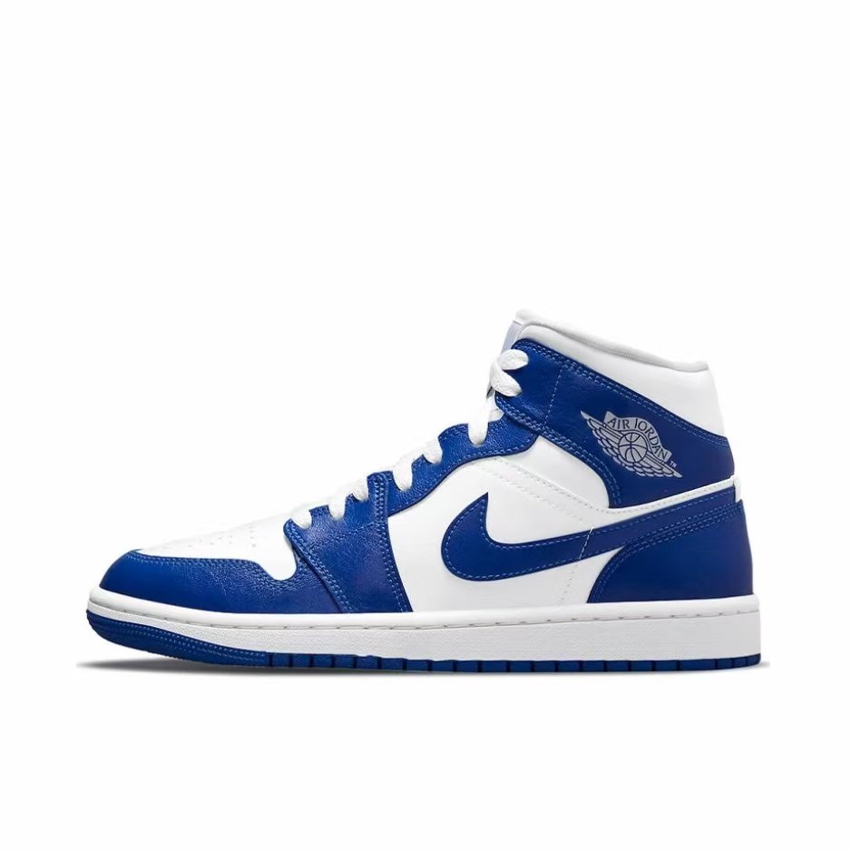 Nike/耐克正品Jordan 1 Mid AJ1高帮篮球鞋【潍坊仓】BQ6472-104