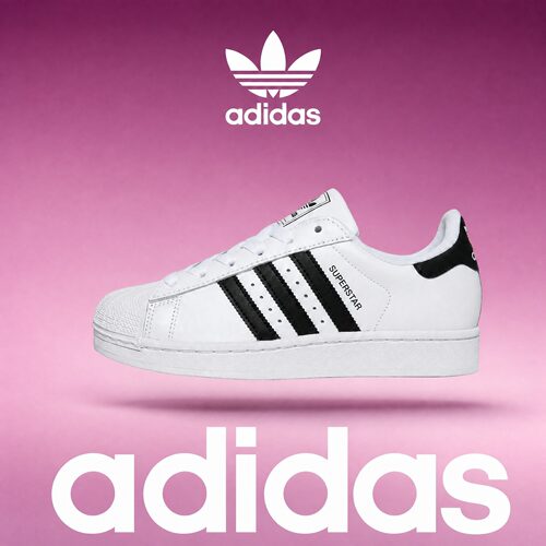 Adidas阿迪达斯贝壳头运动板鞋