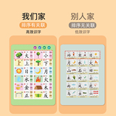 儿童识字大王3000字点读机认字卡片早教发声书幼儿园宝宝有声启蒙