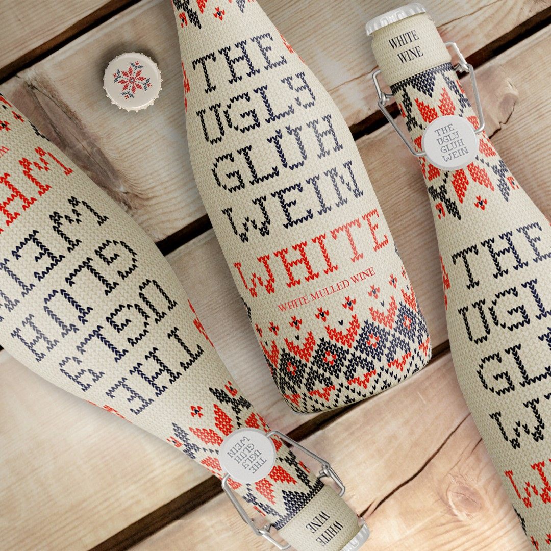 清仓特价联系客服】西班牙原瓶 小丑派对 圣诞甜白葡萄酒