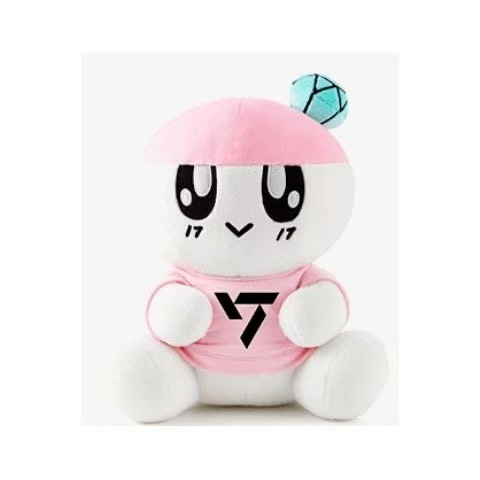 韩国SEVENTEEN卡通老虎兔子Keyring Set公仔毛绒玩具背包
