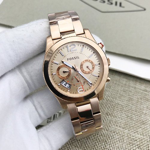 FOSSIL手表不锈钢石英机芯女表