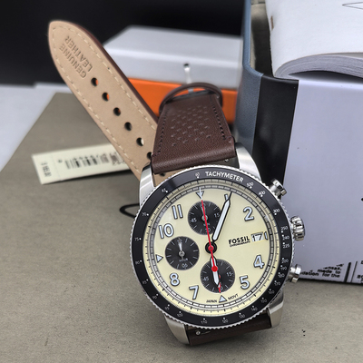 FOSSIL手表商务休闲石英表男表