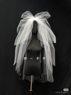 手作蓬蓬多层头纱 新娘饰品