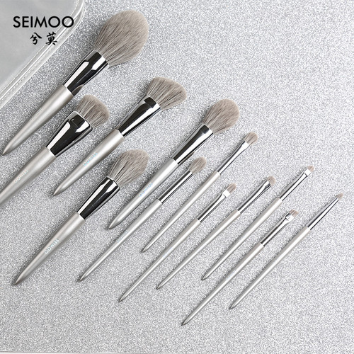 seimoo化妆刷套装银河之恋真毛