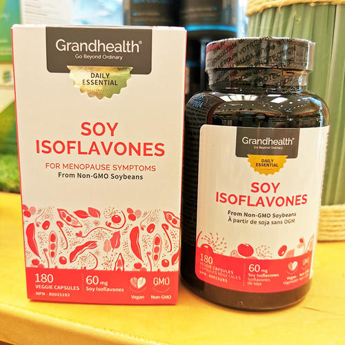 加拿大Grand Health大豆异黄酮180粒Isoflavone女性更年期荷尔蒙