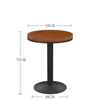 Nội thất cà phê hậu hiện đại xoay ghế xoay nhà ăn nhỏ bàn ghế tròn phân phòng khách tròn - Giải trí / Bar / KTV ghế bàn bar