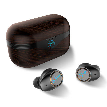 HiVi惠威AW-76 AW75真无线入耳式蓝牙5.2运动专业高保真原木耳机