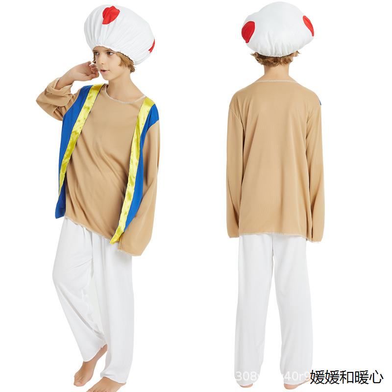 超级玛丽衣服儿童奥cospl