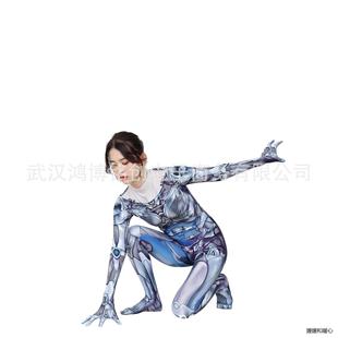 阿丽塔战斗天使机械战甲套装 cosplay紧身衣Alita机甲角色扮演服