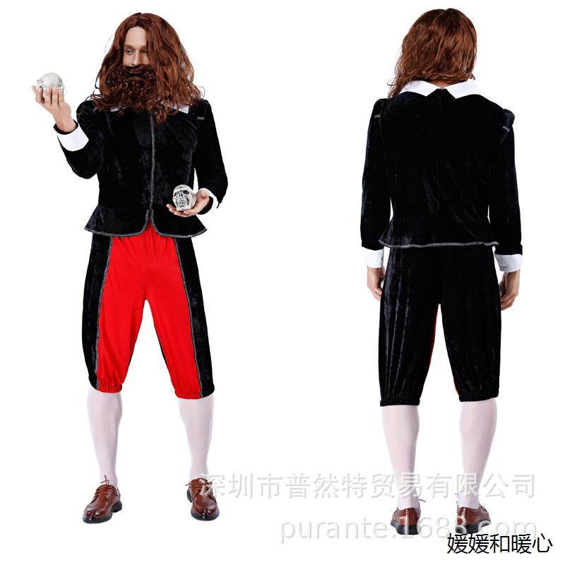 万圣狂欢派对 长袍魔法师扮演 邪恶巫师 疯狂学者演出服 舞台表演,童装/婴儿装/亲子装,儿童演出服,淘宝优惠券,粉丝福利购,淘宝优惠卷