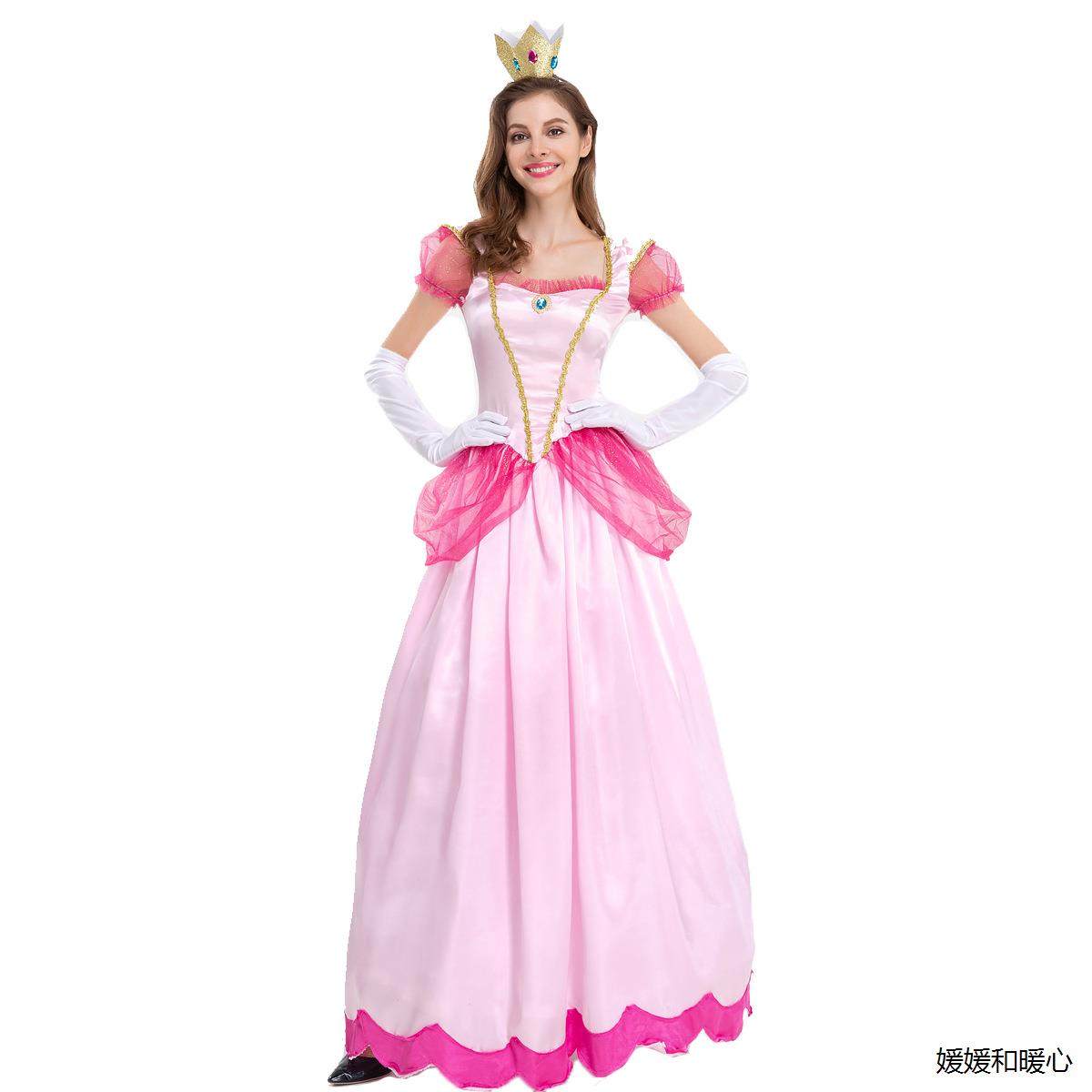 万圣节服装马里奥碧琪公