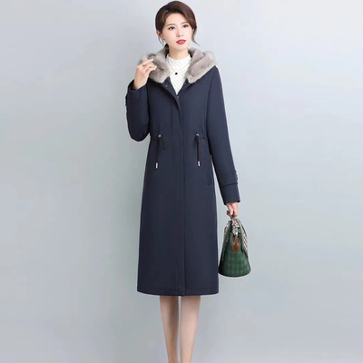 鹅绒内胆可拆卸气质修身派克服