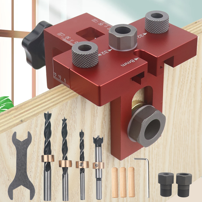 木工三合一打孔器拼接家具