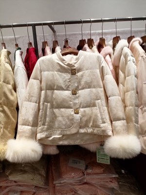 2025冬欧韩休闲新中式国风羽绒服女短款宽松小个子保暖洋气外套潮