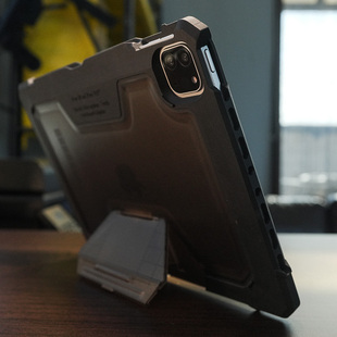 肥熊EDC适用苹果平板电脑iPad Air6/7 Air 11寸 13寸 M2 2024/25款战术防摔保护壳保护套带支架防弯外套