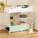 小兔兔家庭专用兔笼防喷尿室内自动清粪荷兰猪窝豚鼠宠物兔子笼子