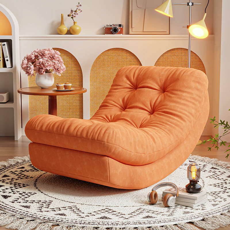 懒人沙发人类狗窝窝椅躺椅阳台家用休闲椅单人摇摇椅子成人可睡觉