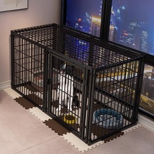 狗笼子猫笼猫别墅宠物围栏封顶大中小型犬屋舍训练上厕所区一体笼