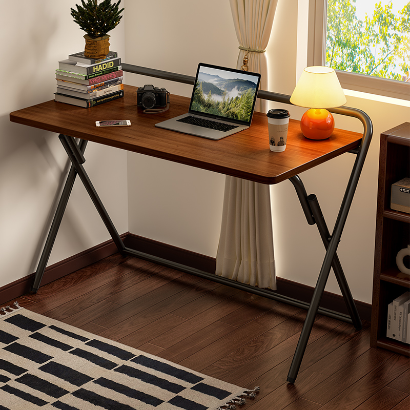 折叠电脑桌家用卧室书桌办公桌