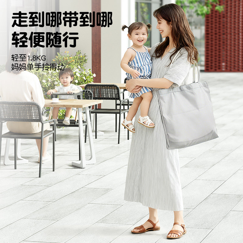 便携宝宝餐椅家用学坐椅婴儿童可折叠外出野餐椅户外宝宝露营椅子