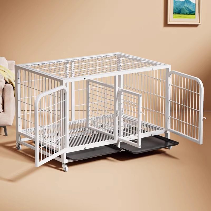 狗笼养殖笼家用室内狗窝猫狗别墅笼子自由空间一室一厅一卫隔离笼