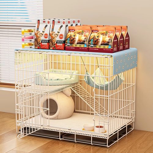 守望者猫别墅宠物笼子一体