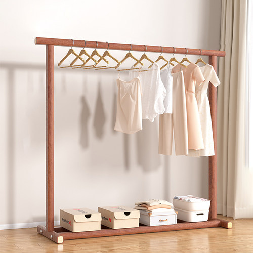 床边晚上放衣服挂衣架落地卧室家用衣帽架入户门后转角挂包架秋冬