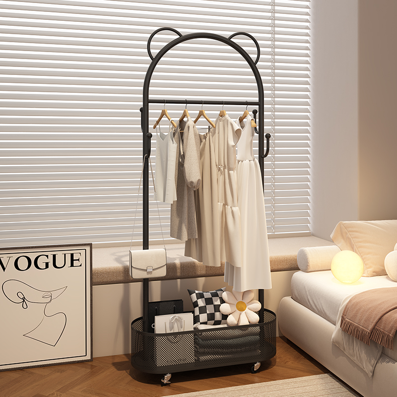 挂衣架卧室落地房间置物收纳架子