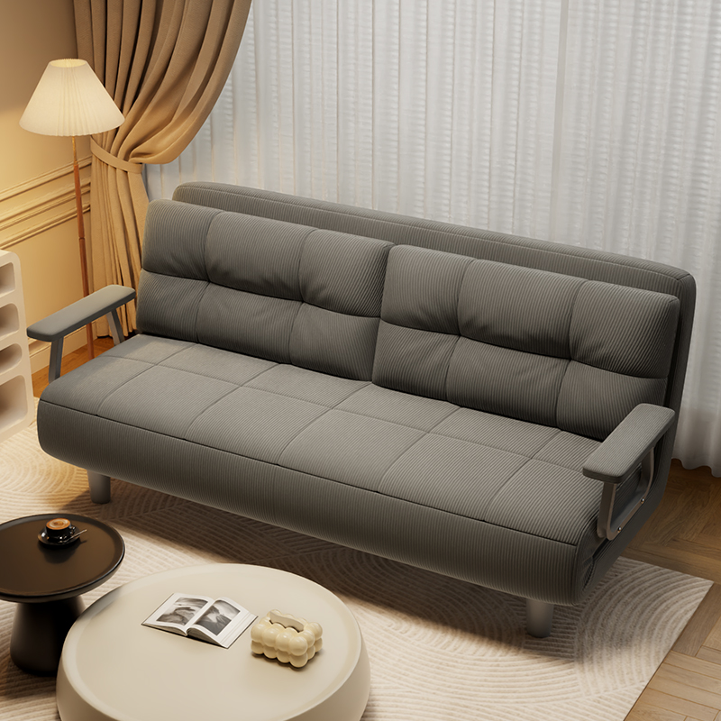现代简约沙发床小户型单人可折叠