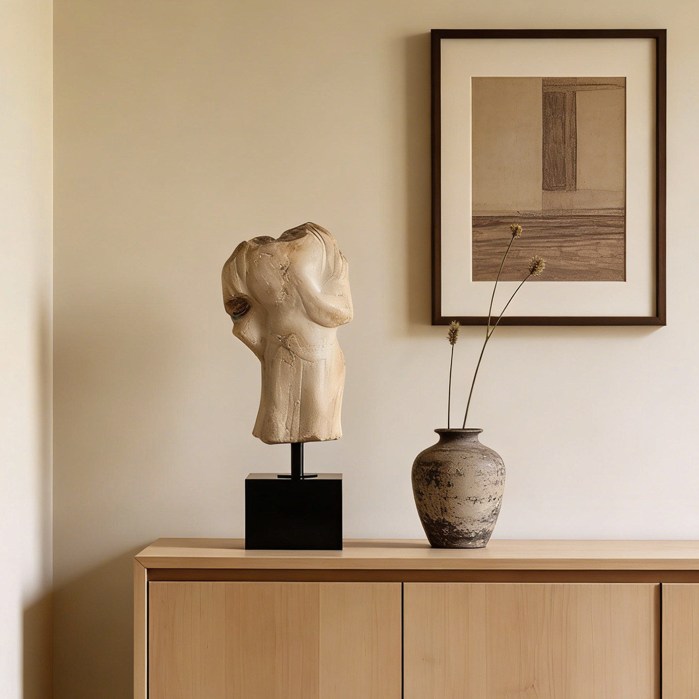 可定制复古人物雕塑艺术摆件家居客厅玄关酒店别墅民宿装置工艺品