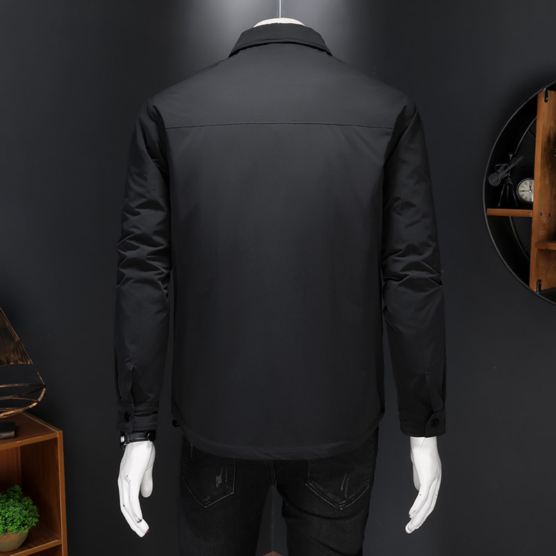 2025冬装新款男士翻领羽绒服休闲百搭上衣外套2705P185,男装羽绒服,电商D260