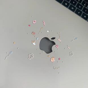 笔记本电脑ipad贴纸不留胶云端天使美甲贴手帐贴纸咕卡装饰贴可爱