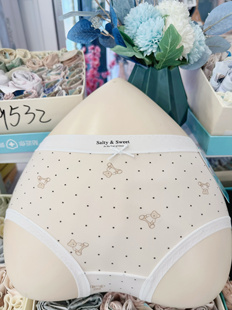 舒心花漾冰丝女士面膜内裤手感软糯舒适小碎花透气