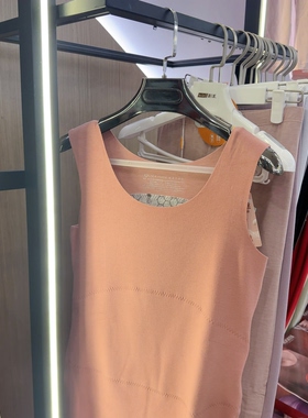 侨佳女士秋冬圆领贴片保暖背心33832A