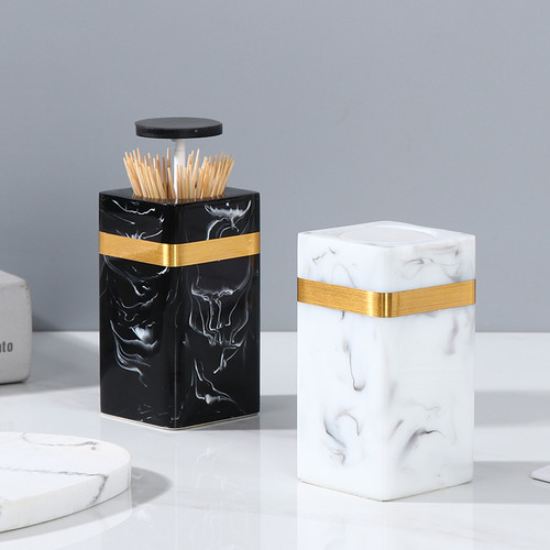 轻奢创意时尚风酒店专用牙签盒