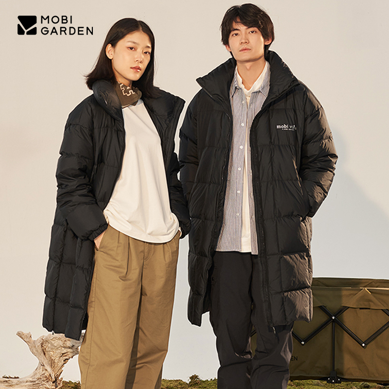 牧高笛抗寒防风轻户外鸭绒羽绒服