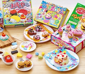 可以吃的日本食玩女孩自制迷你寿司糖果 屋手工可食玩具
