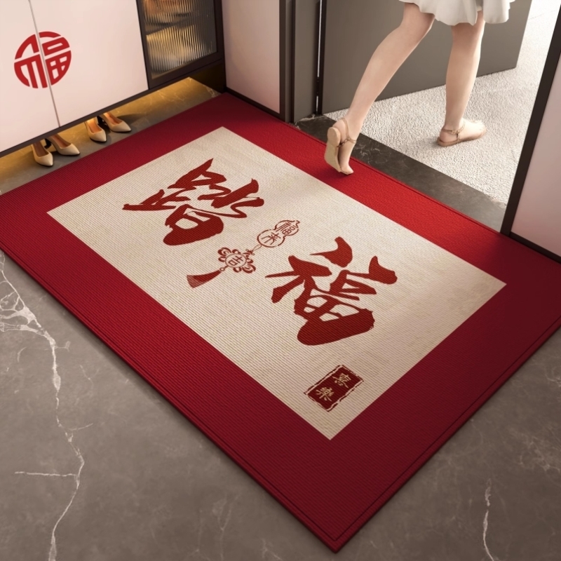 入户门地垫丝圈耐脏除尘防滑大门口进门脚垫子玄关地毯入户可裁剪