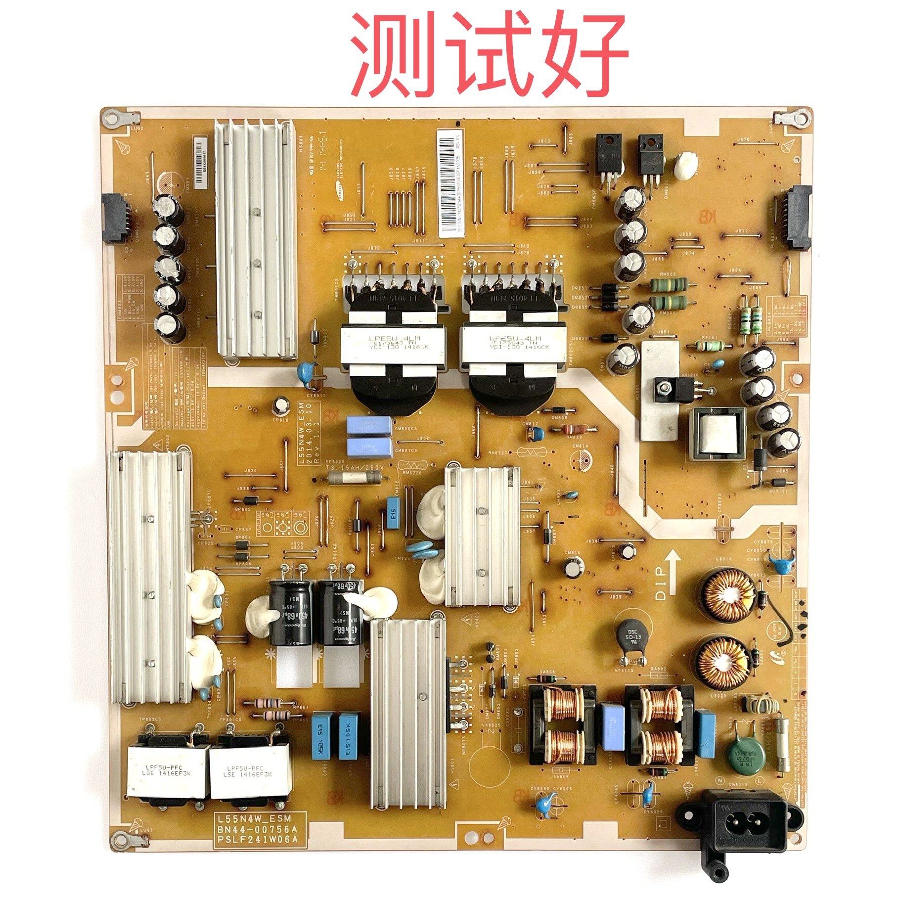 三星 UA55HU6000J 电源板 L55N4W-ESM  BN44-00756A