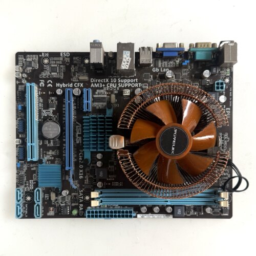 华硕 M5A78L-M LX3 PLUS 全固态 AM3b主板 EPU 集成 DDR3 串口ESD