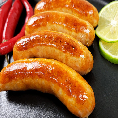 藤椒肠香肠肉粒多汁烤肠德式肠