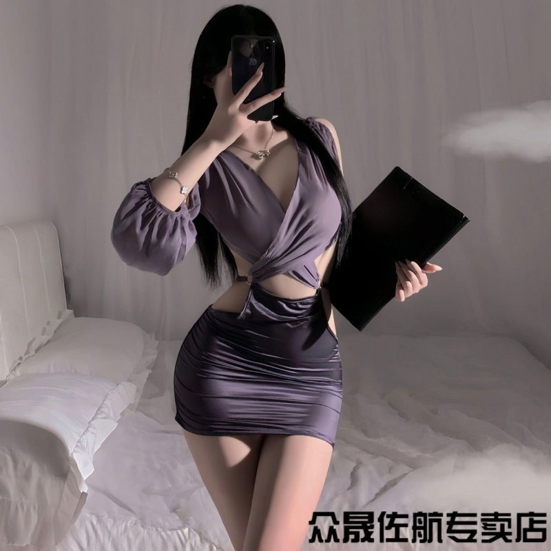 情趣睡衣秘书cos制服约会战袍车