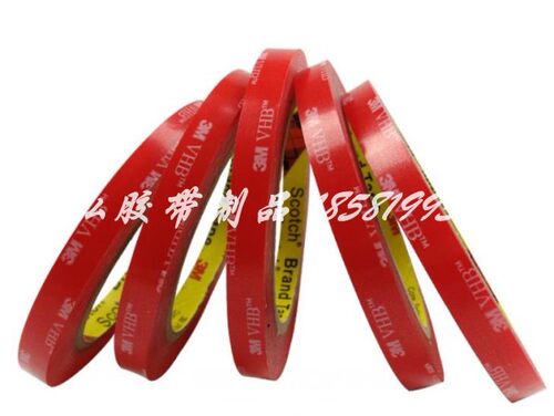 3M透明双面胶带亚克力胶耐高温