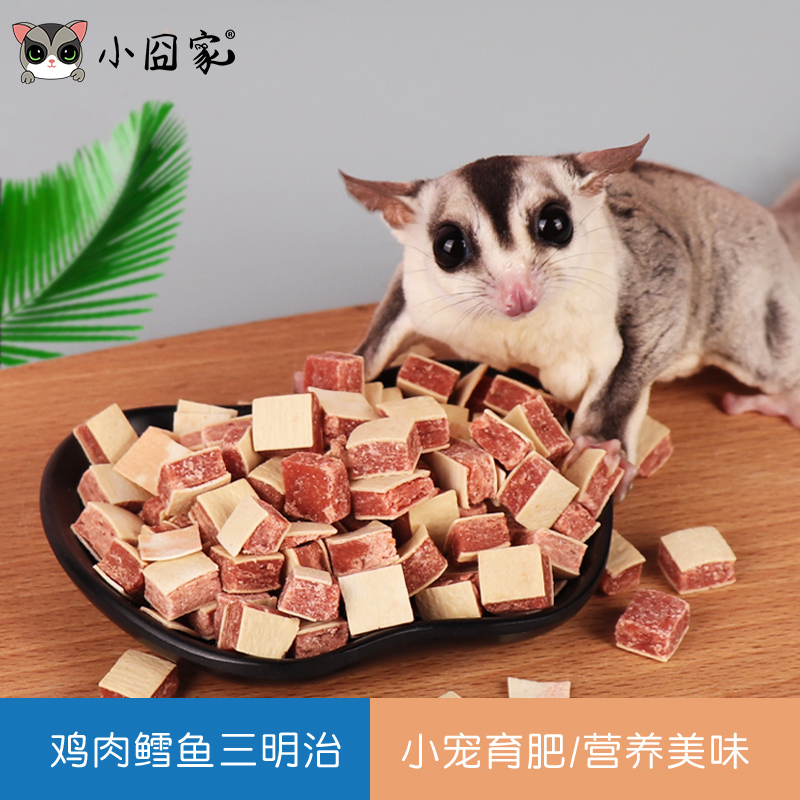 蜜袋鼯零食刺猬松鼠花枝用品